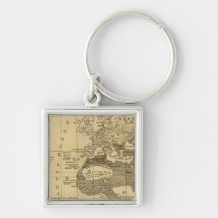 Porte-clés Monde habité