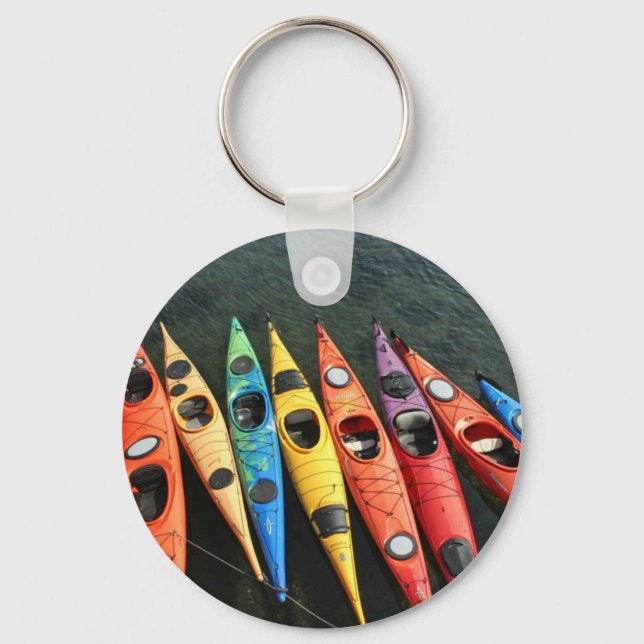 Porte-clés Monde Kayak (Recto)