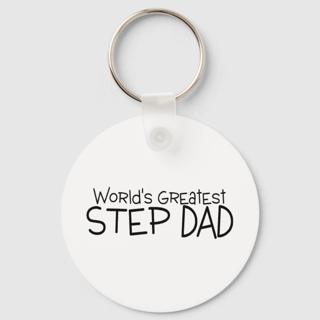Porte-clés Monde meilleur pas papa (Recto)