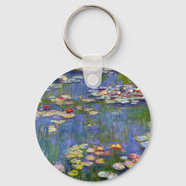 Porte-clés Monet Water Lilies 1916 Porte - clé (Recto)
