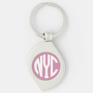 Porte-clés monogramme de New York