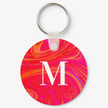 Monogramme initial coloré moderne