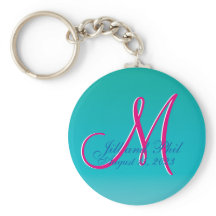 Monogramme Mariage Turquoise