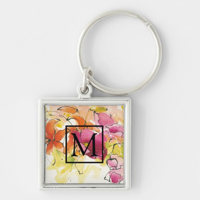 Porte-clés Monogramme | mi-juillet (Devant)