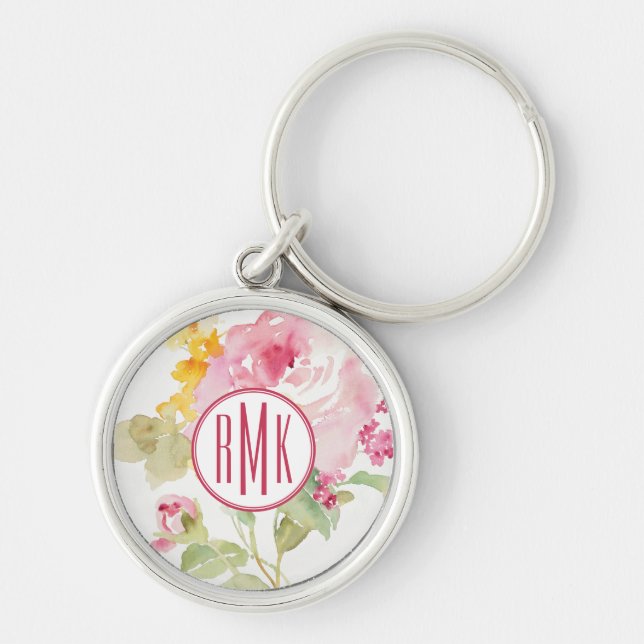 Porte-clés Monogramme | mi-juillet (Devant)