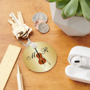 Porte-clés Monogrammed Cello
