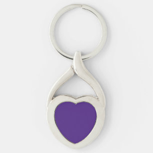 Porte-clés Monster Purple Heart Metal Porte - clé