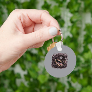 Porte-clés Monstre Alien Symbiote Sombre