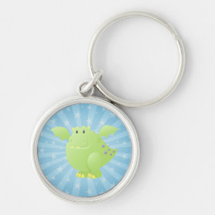 Porte-clés Monstre de dragon vert