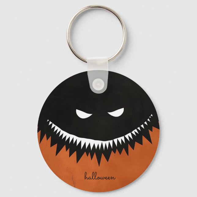 Porte-clés Monstre d'Halloween (Recto)