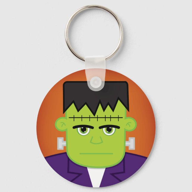 Porte-clés Monstre vert (Recto)