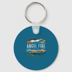 Porte-clés Montagnes Angel Fire Nouveau-Mexique Randonnée Ext