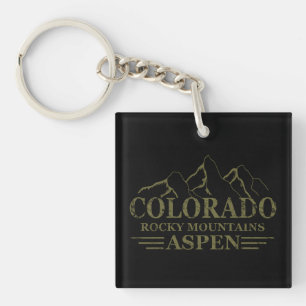 Porte-clés Montagnes Rocheuses Aspen Colorado