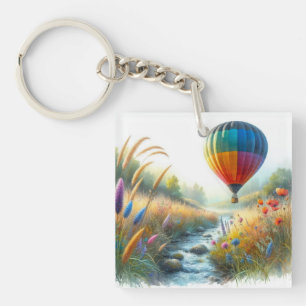 Porte-clés Montgolfière