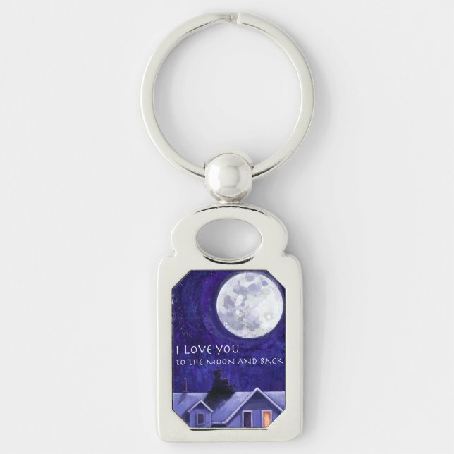 Porte-clés Montre Lune (Devant)