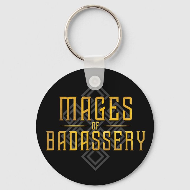 Porte-clés Monty & Strong - Mages of Badassery Porte - clé (Recto)