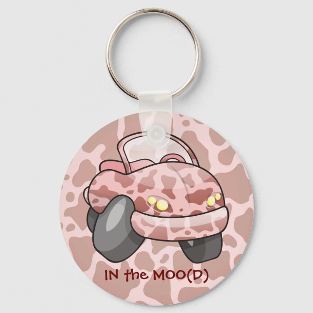 Porte-clés Moo Car (Recto)