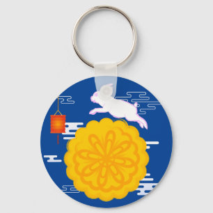 Porte-clés Mooncake Jumping Moon Moon Moon Rabbit