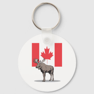 Porte-clés Moose Canada