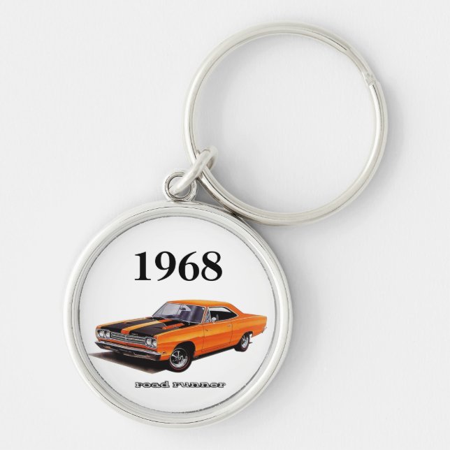 Porte-clés Mopar - 1968 Plymouth Road Runner - Satellite (Devant)