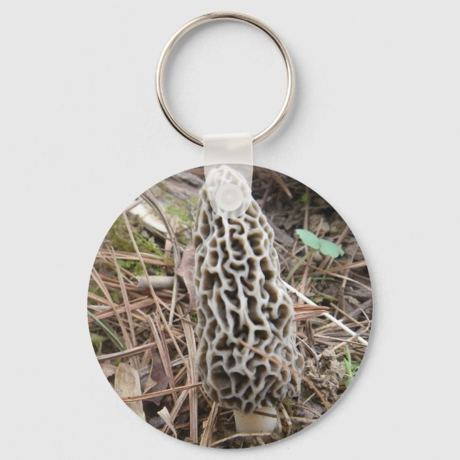 Porte-clés Morel Porte - clé de champignons (Recto)
