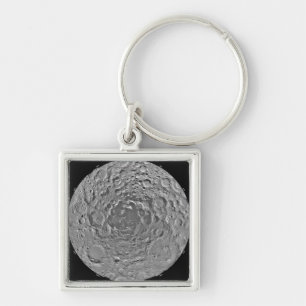 Porte-clés Mosaïque lunaire de la région polaire du sud du 