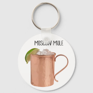 Porte-clés Moscou Mule Cuivre Mug basse Poly Conception géomé