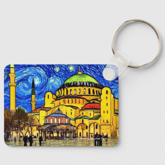 Porte-clés Mosquée Sainte-Sophie, Istanbul sur une bague
