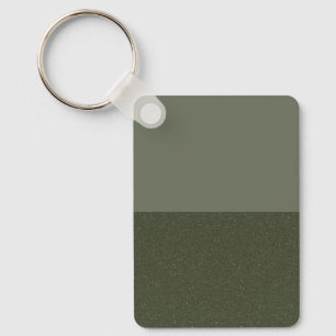 Porte-clés Moss Green Split Texture Porte - clé - Personnalis