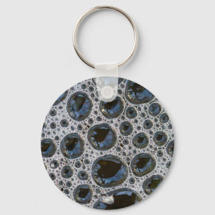 Porte-clés Motif de bulle abstrait