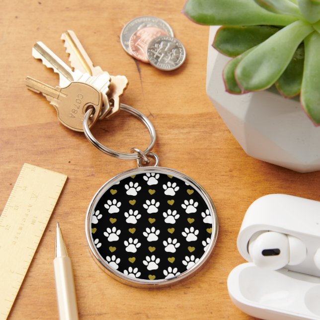 Porte-clés Motif De Pâtes, Pâtes De Chien, Pâtes Blanches, Co (Bureau)