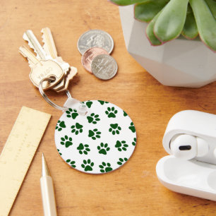 Porte-clés Motif De Pâtes, Patrouilles De Chiens, Paws Vertes