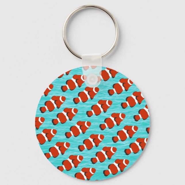 Porte-clés Motif de poisson clown (Recto)