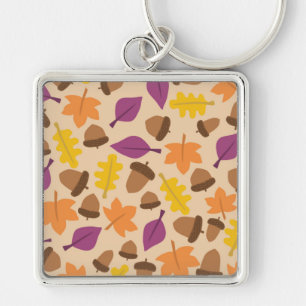 PORTE-CLÉS MOTIF DE SAISON AUTOMNE