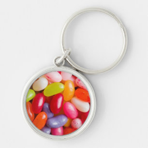 Porte-clés Motif des dragées à la gelée de sucre