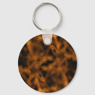 Porte-clés Motif imaginaire or