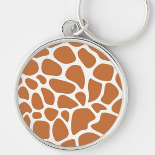 Porte-clés Motif rond animal