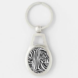 Porte-clés Motif zèbre