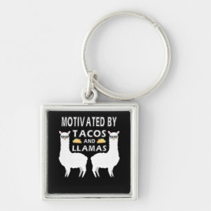 Porte-clés Motivé Par Tacos Et Lamas Alpaca Taco