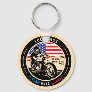 Porte-clés Moto Lolo Pass Idaho