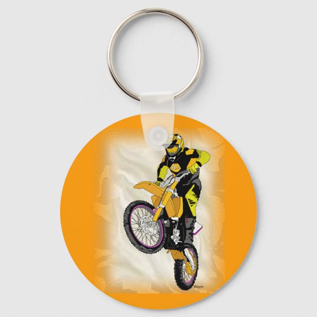 Porte-clés Motocross 410 (Recto)
