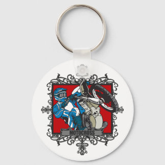 Porte-clés Motocross agressif