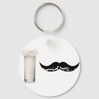 Porte-clés Moustache de lait