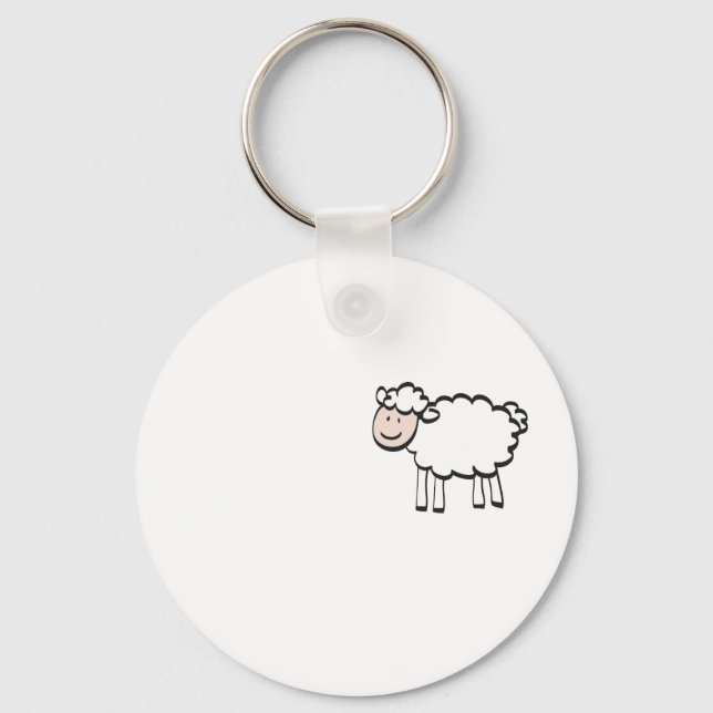 Porte-clés mouton (Recto)