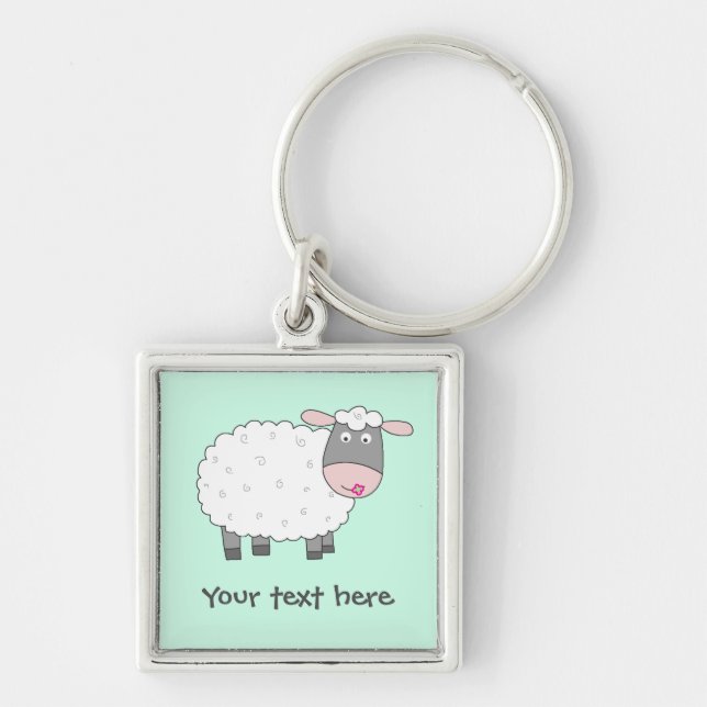 Porte-clés Moutons de marguerite (Devant)