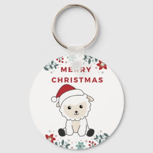 Porte-clés Moutons Noël Moutons Porte - clé Animaux d'hiver