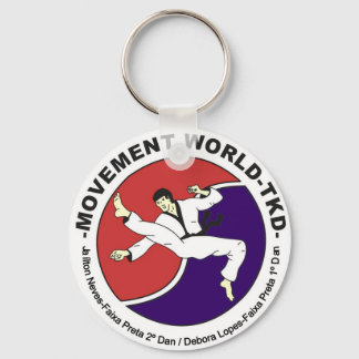 Porte-clés Mouvement World Taekwondo