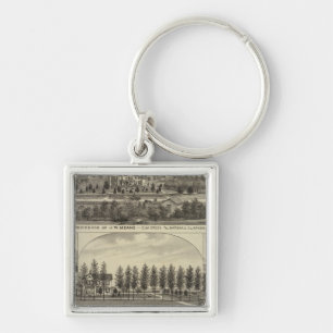 Porte-clés Moyens, truites et sabins au Kansas