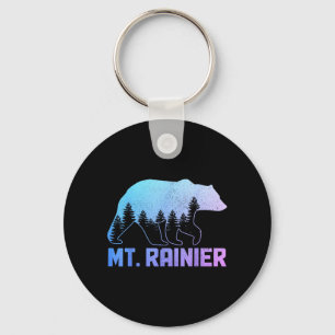 Porte-clés Mt Rainier Washington Ours Fierté de Grizzli Extér