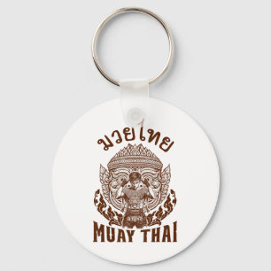 Porte-clés Muay Thai Boxer Boxer Lover Thai Boxing Thaïlande